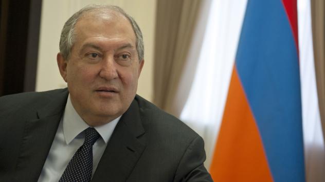 Армен Саркисян, президент на Армения. Снимка: Bloomberg