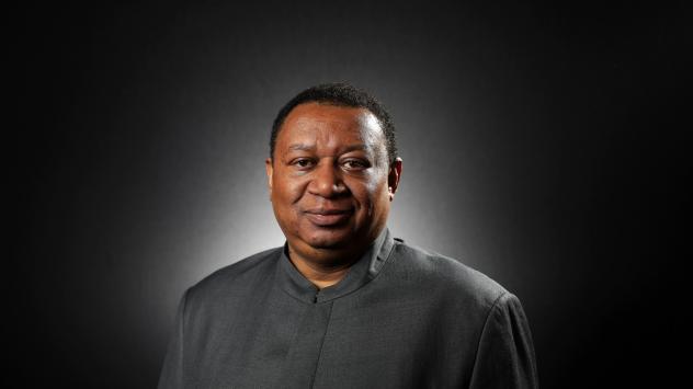 Мохамед Баркиндо, в Давос, 18.01.2017. Снимка: Simon Dawson /Bloomberg