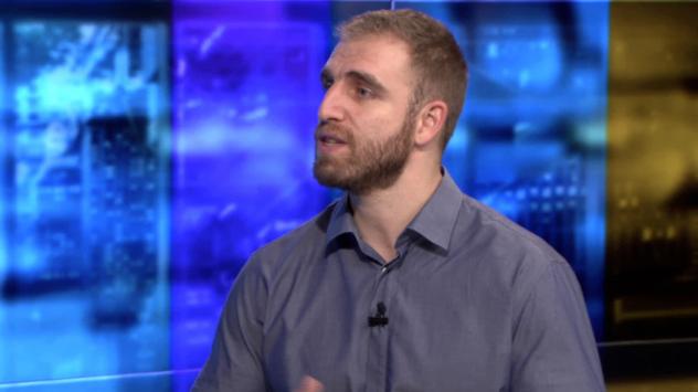 Лазар Радков основател на Live to Lift. Снимка: Bloomberg TV Bulgaria