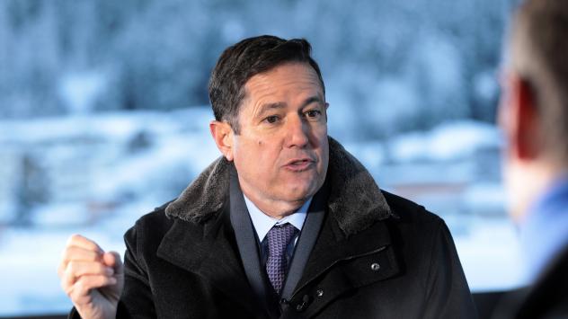 Джес Стейли, директор на Barclays по време на интгервю за Bloomberg от Световния икономически форум в Давос на 19 януари 2017. Photographer: Simon Dawson/Bloomberg