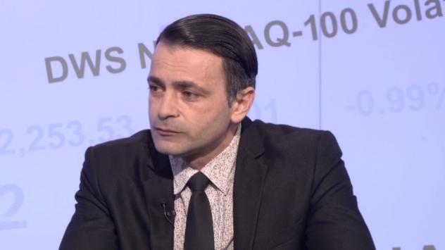 Финансовият анализатор в Sofia International Securities Павел Бандилов. Снимка: Bloomberg TV Bulgaria