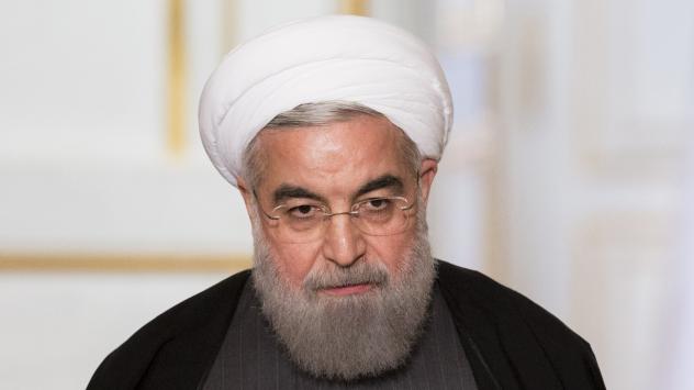 Хасан Рохани, президент на Иран по време на посещението си в Париж на 28/1/2016. Photographer: Christophe Morin/Bloomberg.