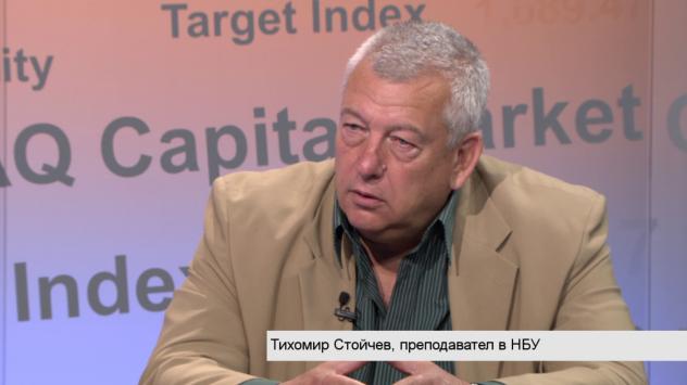 Тихомир Стойчев, експертът по сигурността и преподавател в НБУ. Снимка: Bloomberg TV Bulgaria