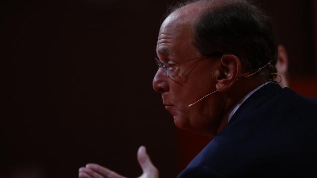Лари Финк, главен изпълнителен директор на BlackRock. Снимка: Alex Kraus/Bloomberg