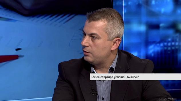 Стойне Василев, финансов консултант, SmartMoney.bg. Снимка: Bloomberg TV Bulgaria 