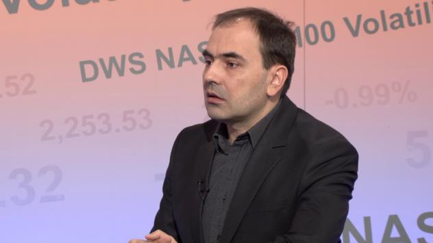 Цветослав Цачев, гл. инвест. консултант на ЕЛАНА Трейдинг. Снимка: Bloomberg TV Bulgaria 