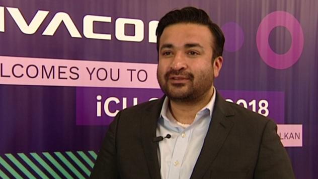 Рахул Виджай, ръководител на телекомуникационния бизнес на Uber. Снимка: Bloomberg TV Bulgaria