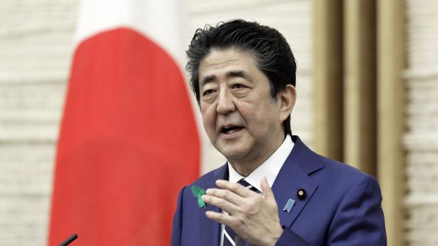 Японският премиер Шиндзо Абе. Снимка: Kiyoshi Ota