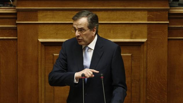 Бившият премиер на Гърция Антонис Самарас. Снимка: Kostas Tsironis/Bloomberg