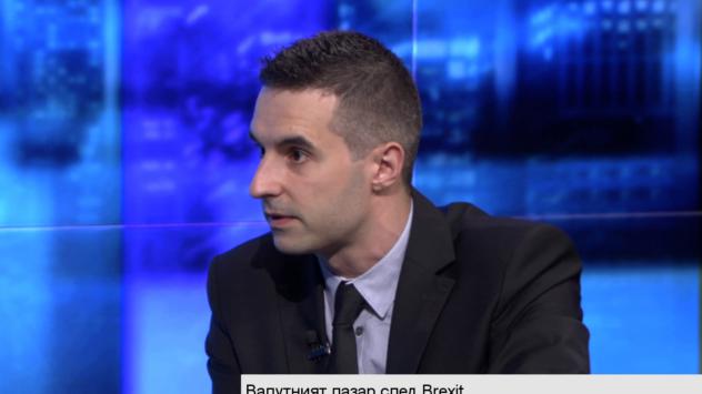 Андрей Стойчев, главен дилър на Делтасток. Снимка: Bloomberg TV Bulgaria