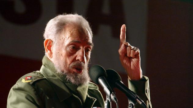 Фидел Кастро. Снимка: Diego Giudice/Bloomberg News