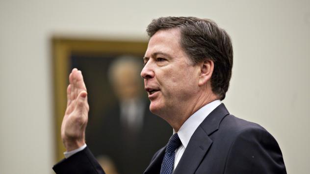 Джеймз Коми, директор на ФБР пред Комисията по правосъдие на Конгреса. 1 март 2016, Вашингтон. Photographer: Andrew Harrer/Bloomberg 