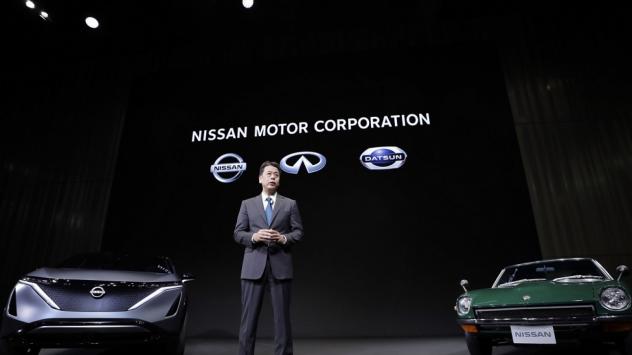 Изпълнителният директор на Nissan Макото Учида. Снимка: Kiyoshi Ota/Bloomberg