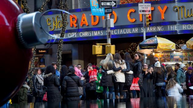 Radio City Music Hall. Ню Йорк. Photographer: Michael Nagle/Bloomberg