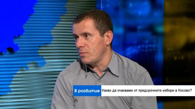 Д-р Антон Панчев, балканист. Снимка: Bloomberg TV Bulgaria 