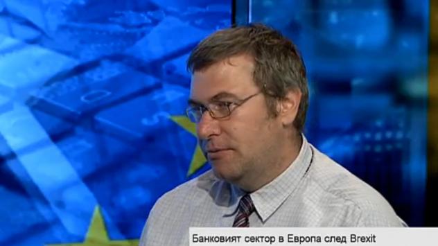 Доц. д-р Ангел Марчев, инвестиционен консултант. Снимка: Bloomberg TV Bulgaria