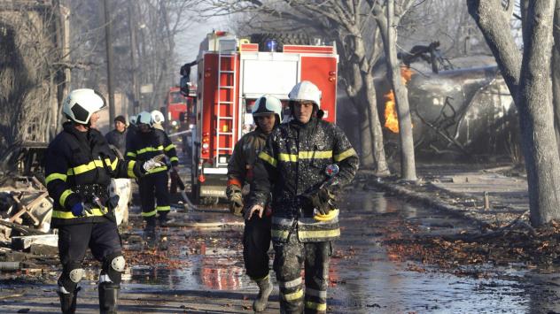 Гара Хитрино. 10 декември 2016. Снимка: Олег Попов/BloombergTVBulgaria