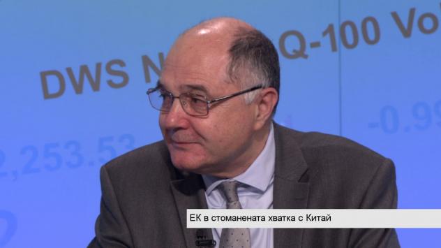 Проф. Димитър Хаджиниколов. Снимка: Bloomberg TV Bulgaria 