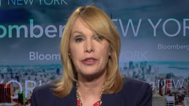 Сю Кийнан от Bloomberg в Ню Йорк. Снимка: Bloomberg TV Bulgaria