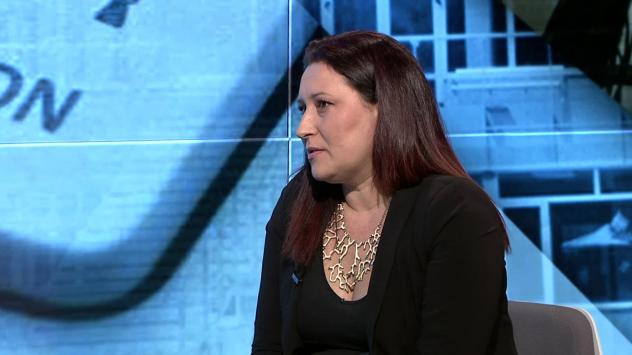 Ваня Ананиева, собственик на Езикови училища „Интелект“. Снимка: Bloomberg TV Bulgaria 