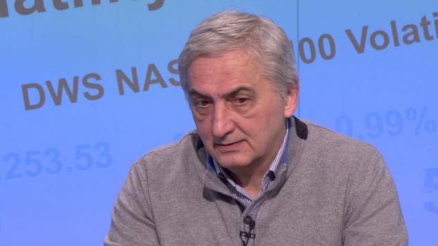 Проф. Веселин Минчев, икономист, БАН. Снимка: Bloomberg TV Bulgaria