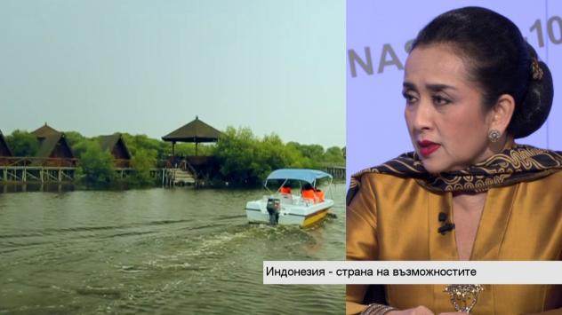 Н.Пр. Сри Астари Рашид, посланик на Индонезия. Снимка: Bloomberg TV Bulgaria