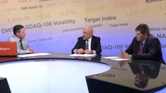 Стефан Димитров и Ивайло Славов. Снимка: Bloomberg TV Bulgaria