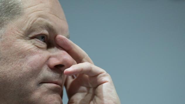 Германският финансов министър Олаф Шолц. Снимка: Chris Ratcliffe/Bloomberg 