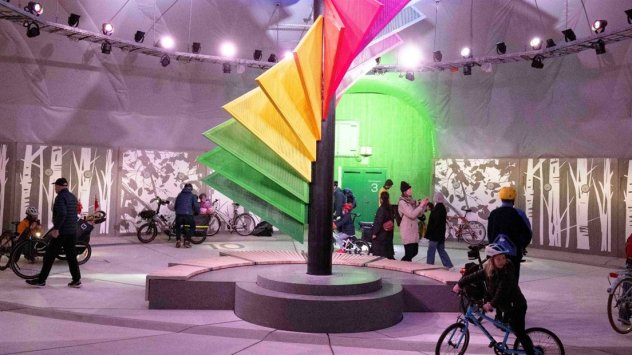 Как Норвегия построи най-впечатляващия велосипеден тунел в света