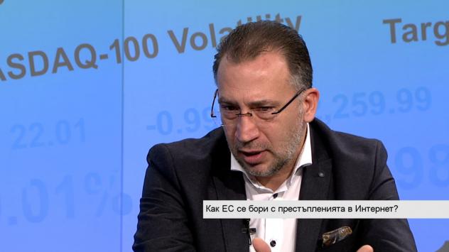 Георги Димитров, Фондация Право и интернет. Снимка: Bloomberg TV Bulgaria