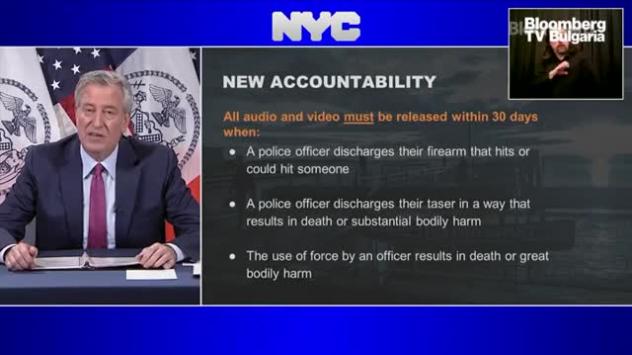 Нови правила за камерите на полицаите в Ню Йорк  
