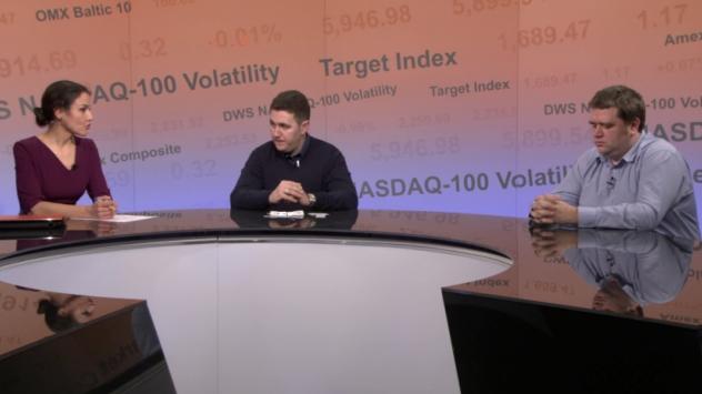 Иван Нончев (вляво), Емилиян Енев (в средата) и Емил Стоянов (вдясно). Снимка: Bloomberg TV Bulgaria