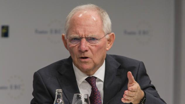 Волфганг Шойбле, финансов министър на Германия. Снимка: Martin Leissl/Bloomberg