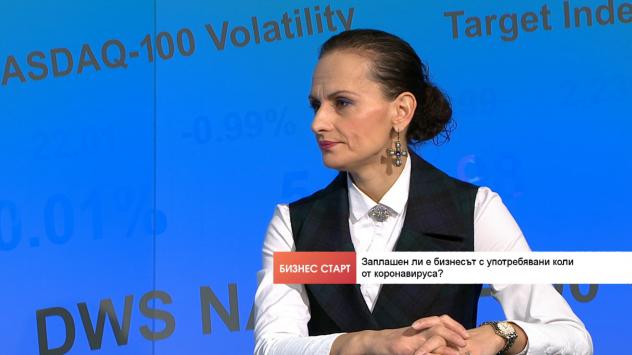 Цветелина Цанева, изпълнителен директор на Асоциацията на вносителите на автомобили. Снимка: Bloomberg TV Bulgaria