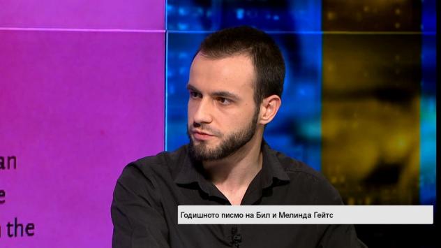 Боян Рачев, Bloomberg TV Bulgaria. Снимка: Bloomberg TV Bulgaria 