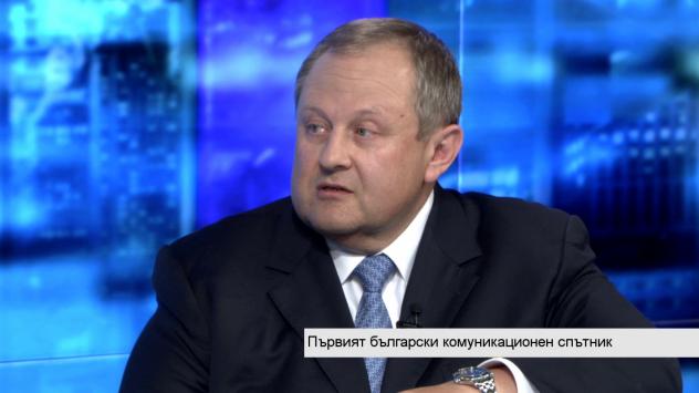 Максим Заяков, изпълнителен директор на „Булсатком“ и „България Сат&quot;. Снимка: Bloomberg TV Bulgaria