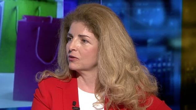 Екатерина Кирилова, член на Управителния съвет и главен търговски директор на УниКредит Кънсюмър Файненсинг. Снимка: Bloomberg TV Bulgaria