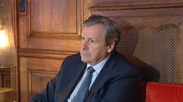 Ален льо Роа, бивш специален пратеник на ЕС в Македония и бивш заместник генерален секретар на ООН, снимка: Bloomberg TV Bulgaria