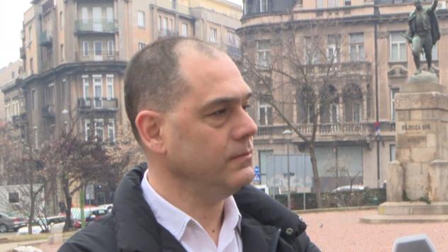 Александър Радич, сръбски военен анализатор. Снимка: Bloomberg TV Bulgaria