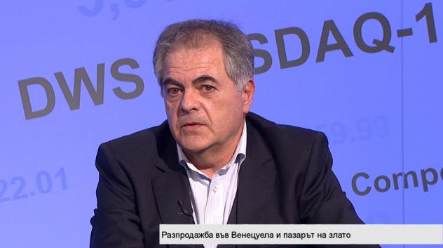 Кристиян Фезелов, риск анализатор в Капман Асет Менидмънт. Снимка: Bloomberg TV Bulgaria 