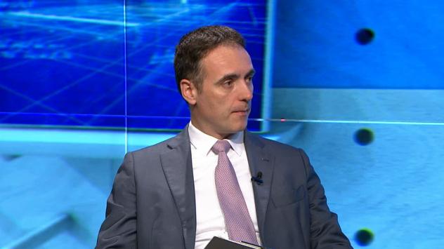 Проф. Джакомо Мори, преподавател по корпоративни финанси и управление на недвижими имоти в университета SDA Bocconi в Милано. Снимка: Bloomberg TV Bulgaria 