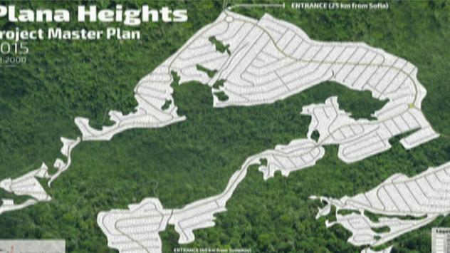 Планът на &quot;Хълмовете на Плана&quot; Източник: Сайта на проекта