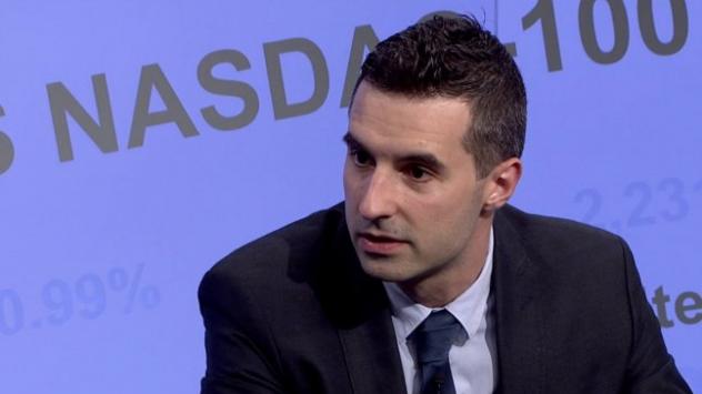 Андрей Стойчев, JFD Brokers. Снимка: Bloomberg TV Bulgaria