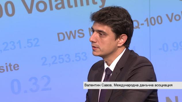  Валентин Савов, председател на Международна данъчна асоциация (IFA) за България. Снимка: Bloomberg TV Bulgaria