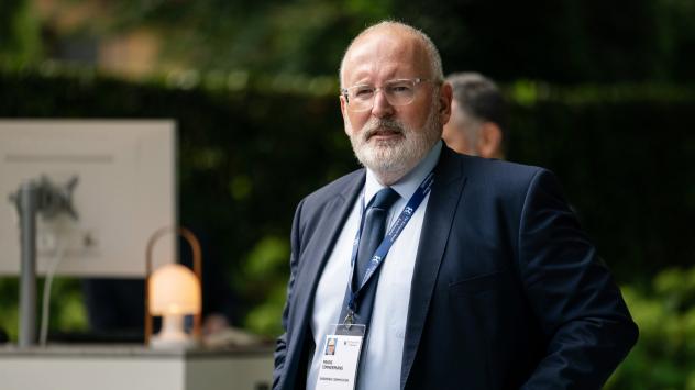 Заместник-председателят на ЕК Франс Тимерманс. Снимка: Federico Bernini/Bloomberg