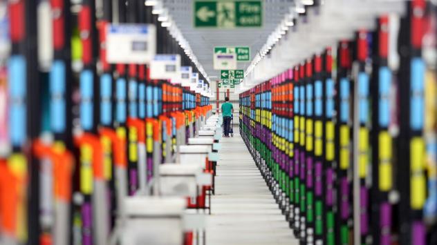 Склада на Amazon в Хемел Хемпстед, Великобритания; Photographer: Chris Ratcliffe/Bloomberg