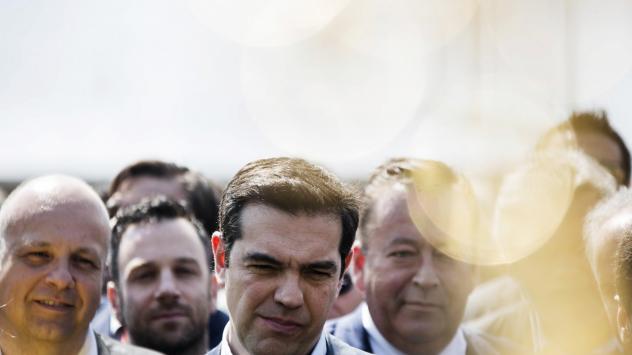 Гръцкият премиер Алексис Ципрас. Снимка: Konstantinos Tsakalidis/Bloomberg