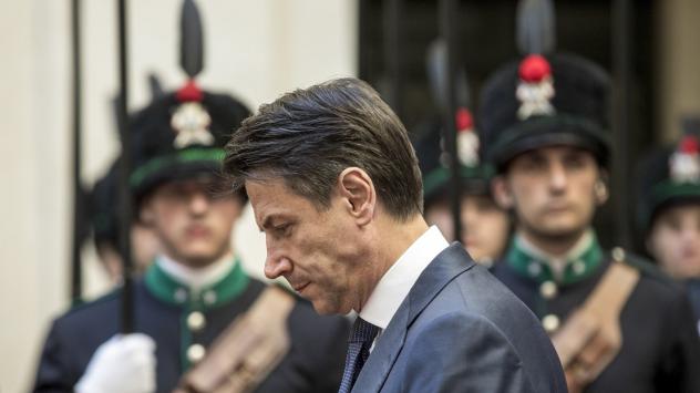 Министър-председателят на Италия Джузепе Конте. Рим. 4 юли 2019. Photographer: Alessia Pierdomenico/Bloomberg