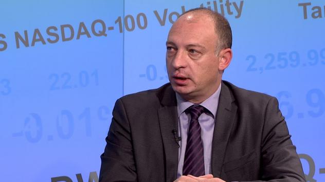 Стефан Софиянски, финансист. Снимка: Bloomberg TV Bulgaria 