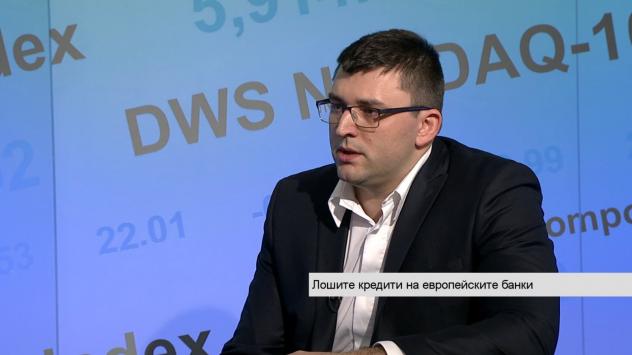 Красимир Йорданов, финансов анализатор в KY Research. Снимка: Bloomberg TV Bulgaria 